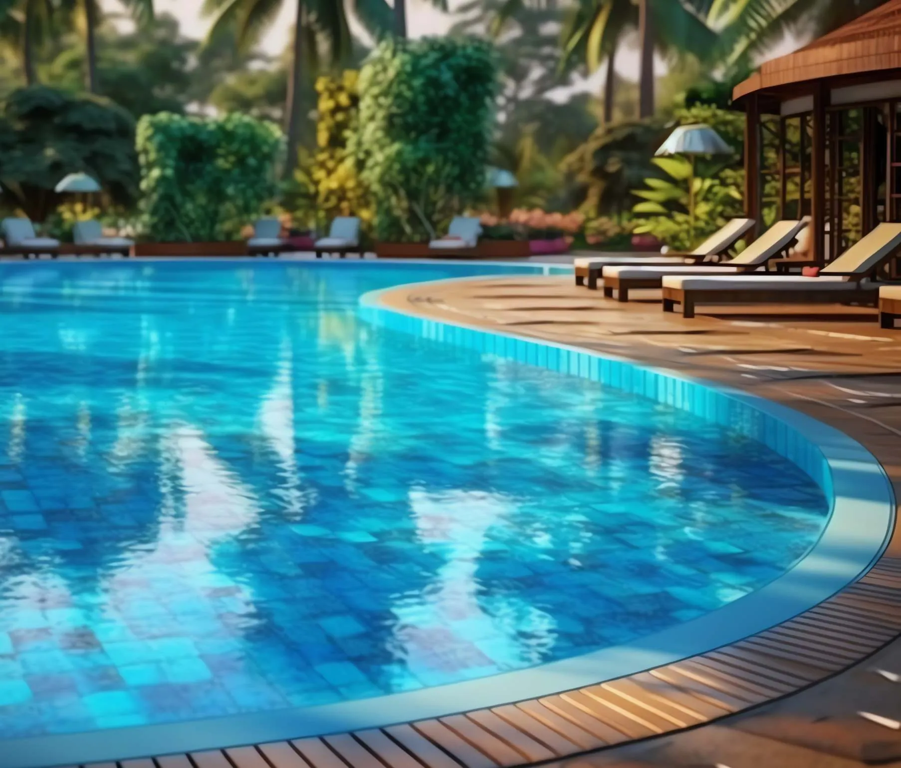 Swimming Pool at Mohan Parkland
